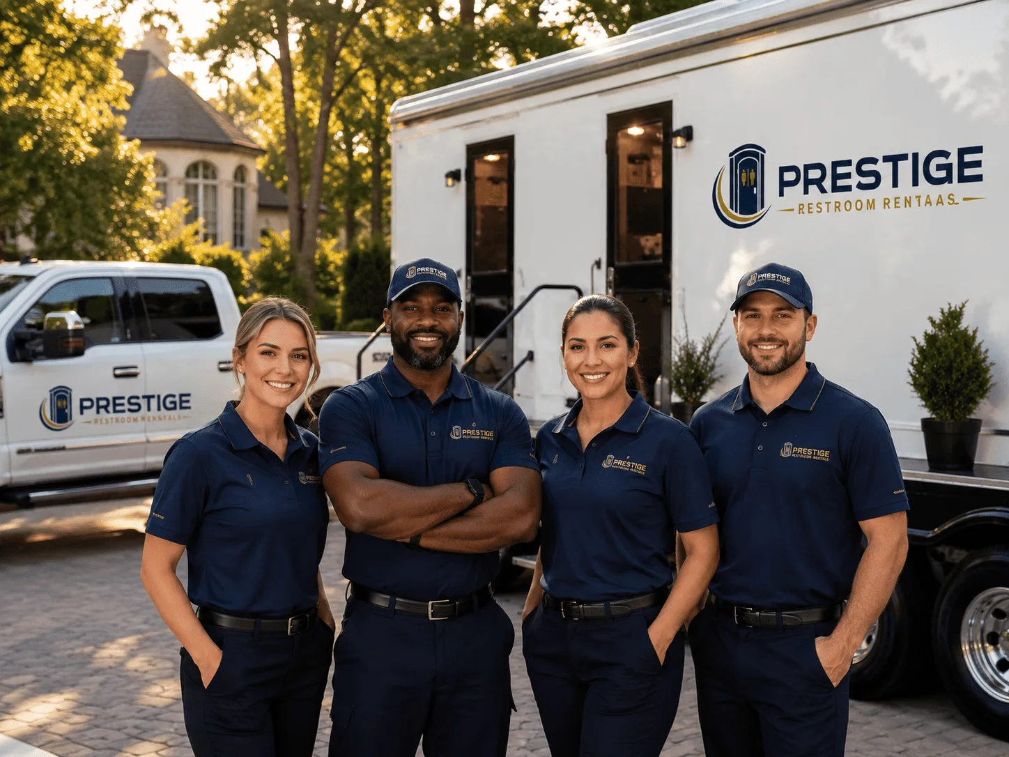Trusted Luxury Portable Restrooms company in Millerton, OK